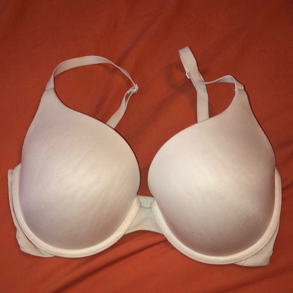 VS Padded Perfect Coverage White Bra